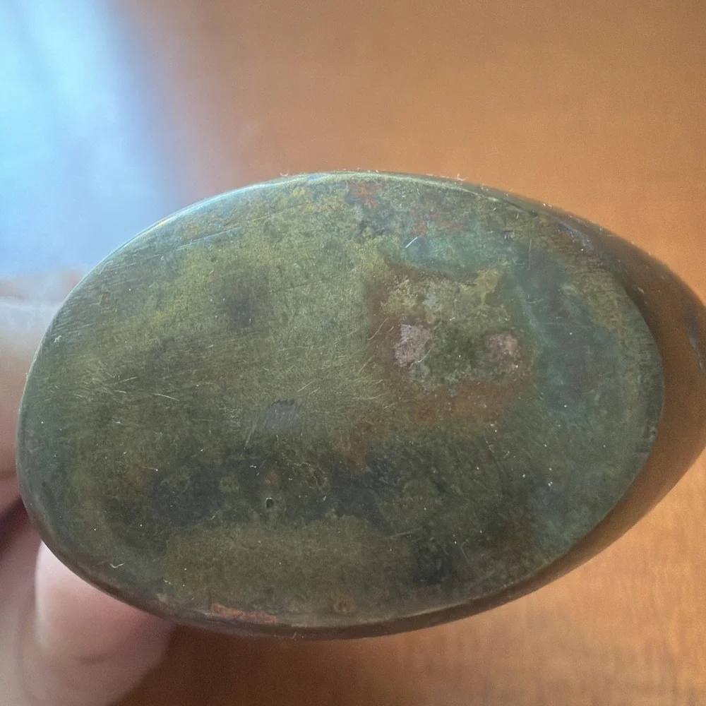 VINTAGE Solid Brass Swan 3